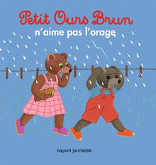 Petit ours brun n'aime pas l'orage