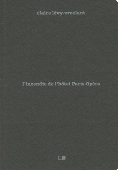 L'incendie de l'hôtel Paris-Opéra. Enquête sur un drame social