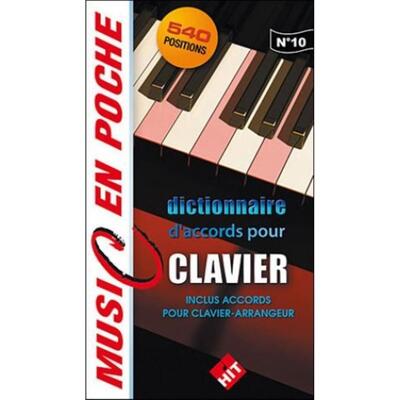 Dictionnaire accords clavier