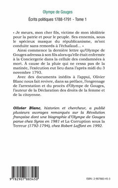 Ecrits politiques T1