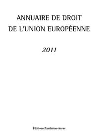 Annuaire de droit de l'Union européenne 2011