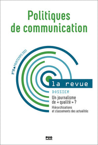 Politiques de communication N° 16 - Printemps 2021