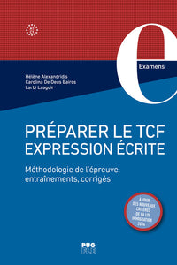 Préparer le TCF - Expression écrite