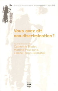 Vous avez dit non-discrimination