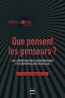 Que pensent les penseurs