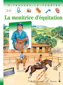 La monitrice d'équitation