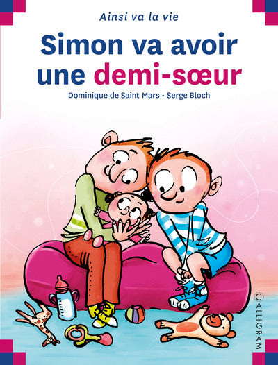 Simon va avoir une demi-sœur