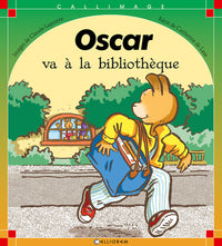 Oscar va à la bibliothèque