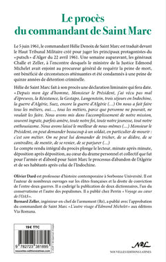 Le procès du commandant de Saint Marc