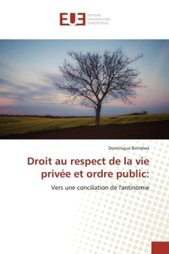 Droit au respect de la vie privée et ordre public