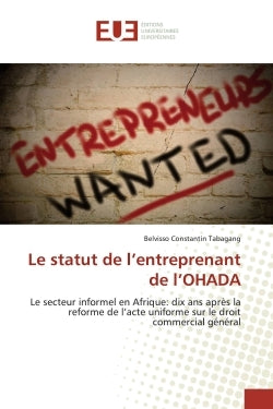 Le statut de l'entreprenant de l'OHADA