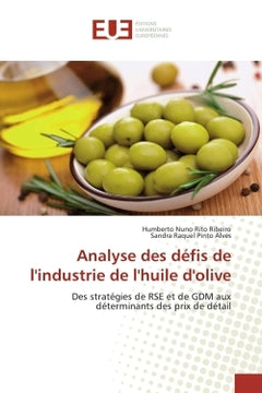 Analyse des défis de l'industrie de l'huile d'olive