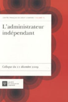 L'administrateur indépendant
