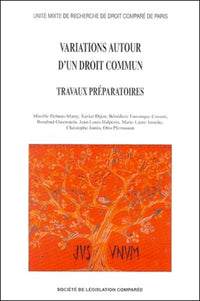 Variations autour d'un droit commun