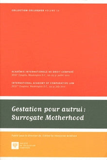 Gestation pour autrui - Surrogate motherhood