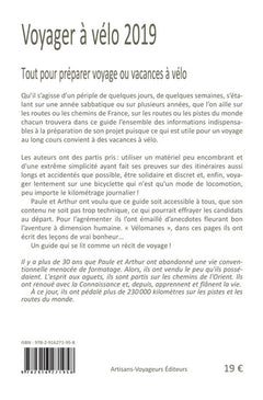 Voyager à vélo - 2019