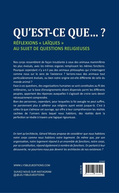 QU'EST-CE QUE... ?