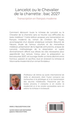 Lancelot ou le Chevalier de la charrette : bac 2027