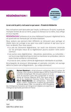 Régénération ! Notre seule issue : construire une civilisation régénérative