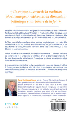 Chemins de l'initiation chrétienne