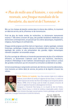 Dictionnaire des Ordres de Chevalerie et religieux à travers le monde