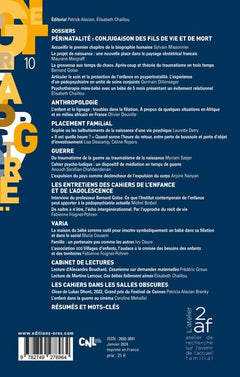 Cahiers de l’enfance et de l’adolescence 10 - Périnatalité