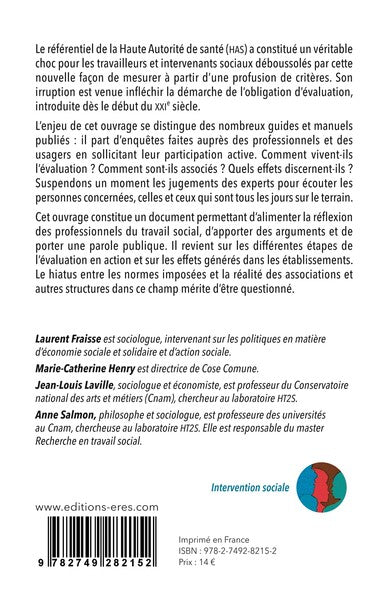 Enquête sur l'évaluation