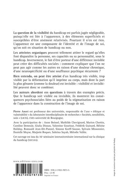 Handicap visible, handicap invisible