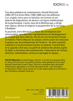 Penser les soins aux tout-petits avec Emmi Pikler et Donald Winnicott