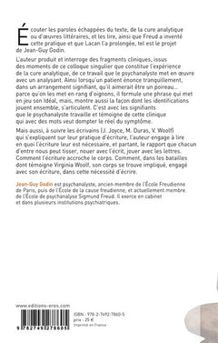 Ecouter, lire des fragments cliniques avec Freud et Lacan