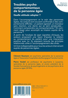 Troubles psychocomportementaux de la personne âgée