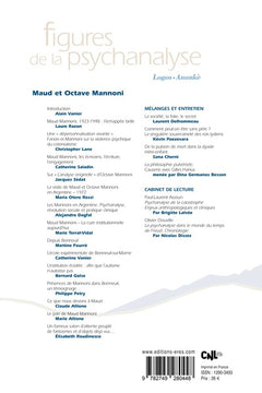 Figures de la psychanalyse 46 - Maud et Octave Mannoni