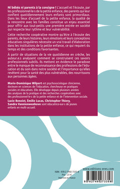 Pas de parents à la consigne !