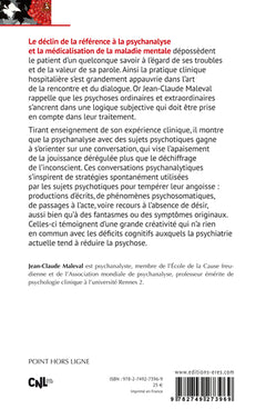 Conversations psychanalytiques avec des psychotiques ordinaires et extraordinaires