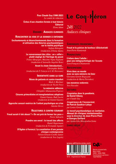 Audaces cliniques