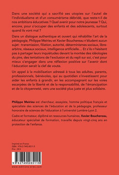Parce que nous croyons encore en l'éducation