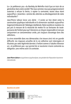 Je préférerais pas