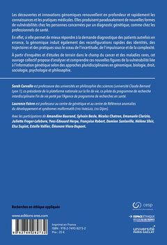 Les vulnérabilités liées à la génomique