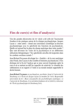 Fins de cure(s) et fins d'analyse(s)