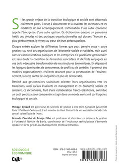 Dictionnaire d'une autre gestion