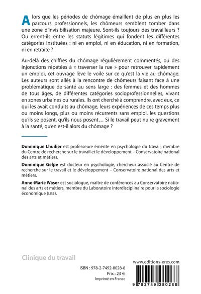 Santé et travail, paroles de chômeurs