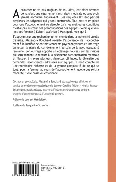 Césariennes sur demandes maternelles