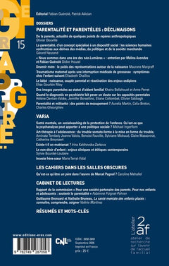 Cahiers de l'enfance et de l'adolescence 15