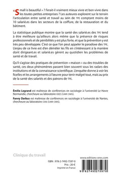 Santé et travail dans les TPE