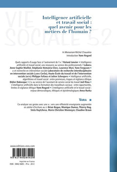 Vie Sociale 52 - Intelligence artificielle et travail social : quel avenir pour les métiers de l'humain ?