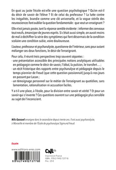 Le désir de l'enseignant