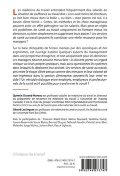 Entre management et santé au travail, un dialogue impossible ?