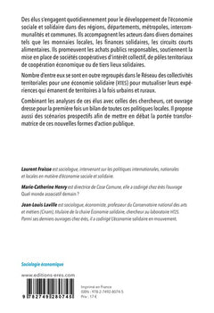 Les politiques locales de l'économie sociale et solidaire