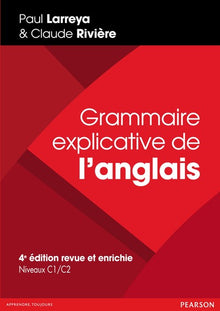 Grammaire explicative de l'anglais