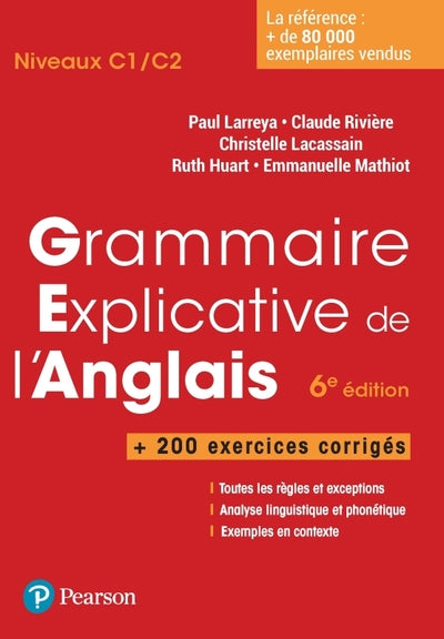 Grammaire explicative de l'anglais